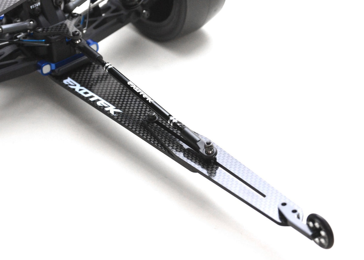 B6 Wheelie Bar Set, CF Adjustable for B6.1-B6.2