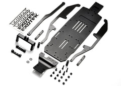 CB6 CARPET CHASSIS CONVERSION SET for B6.3, 7075 chassis