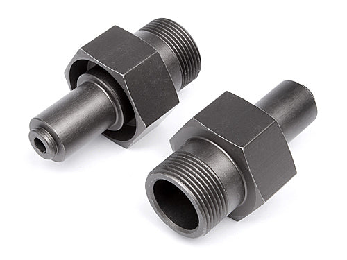 24mm Front Hex Hub (Gunmetal/2pcs) Baja 5B D-Box