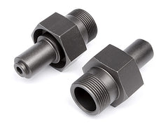 24mm Front Hex Hub (Gunmetal/2pcs) Baja 5B D-Box