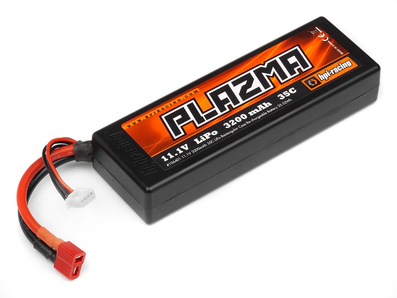 Plazma 11.1V 3200Mah 35C Lipo Battery Pack 35.52Wh