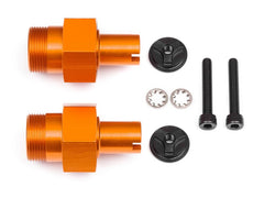 24mm HD Front Hex Hub (Orange/2pcs) Baja 5B/T