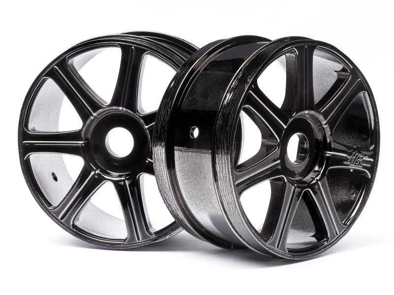 HB Edge Wheel 1/8 Buggy (Black Chrome/2pcs)