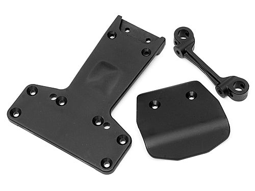 Skid Plate/Rear Chassis Set E-Firestorm