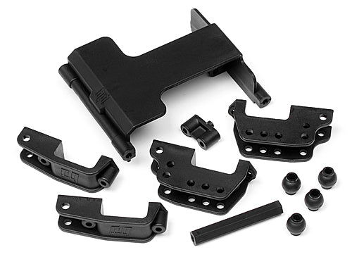 Servo Mount/High Link Bracket Set (Wheely King)