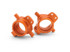 HD Aluminum Front Hub Carrier (Orange/2pcs)