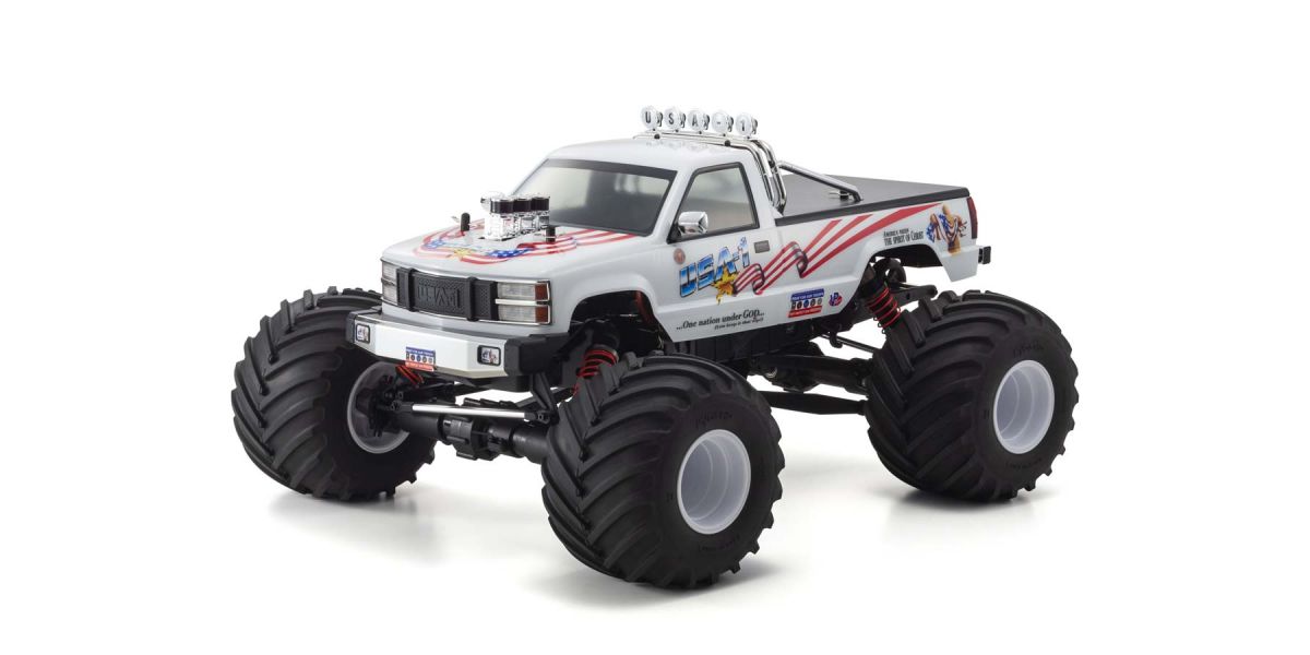 USA-1 VE 1/8 Scale Radio Controlled Brushless Motor Powered 4WD Monster Truck