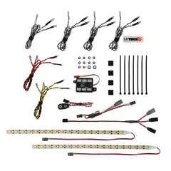 Rock Crawler Deluxe Light Bar Kit- 1-UF-7 Controller,