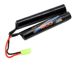 9.6V 1600mAh Airsoft Battery NiMH Butterfly Battery Pack w/