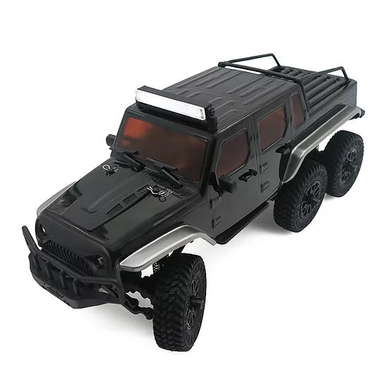 1/18 Tetra18 X1 6X6 RTR Scale Mini Crawler, Black