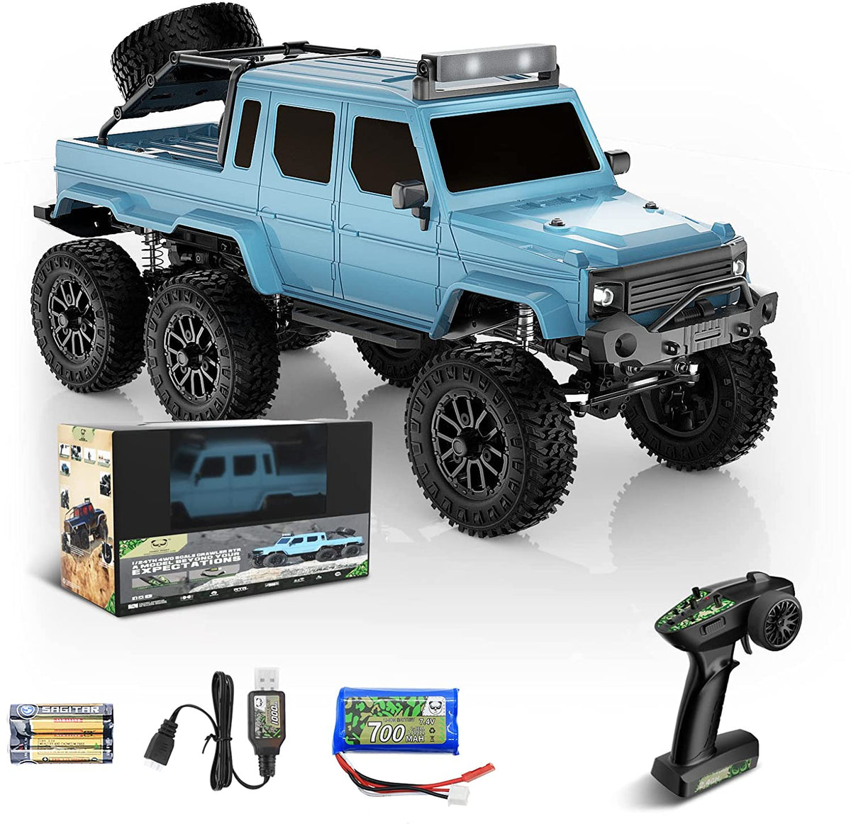 1/24 Tetra24 X3 Portal Edition 6x6 RTR Scale Mini Crawler