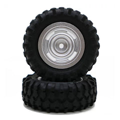 Classico4 Aluminum Wheels, Silver with 60mm Tires fits