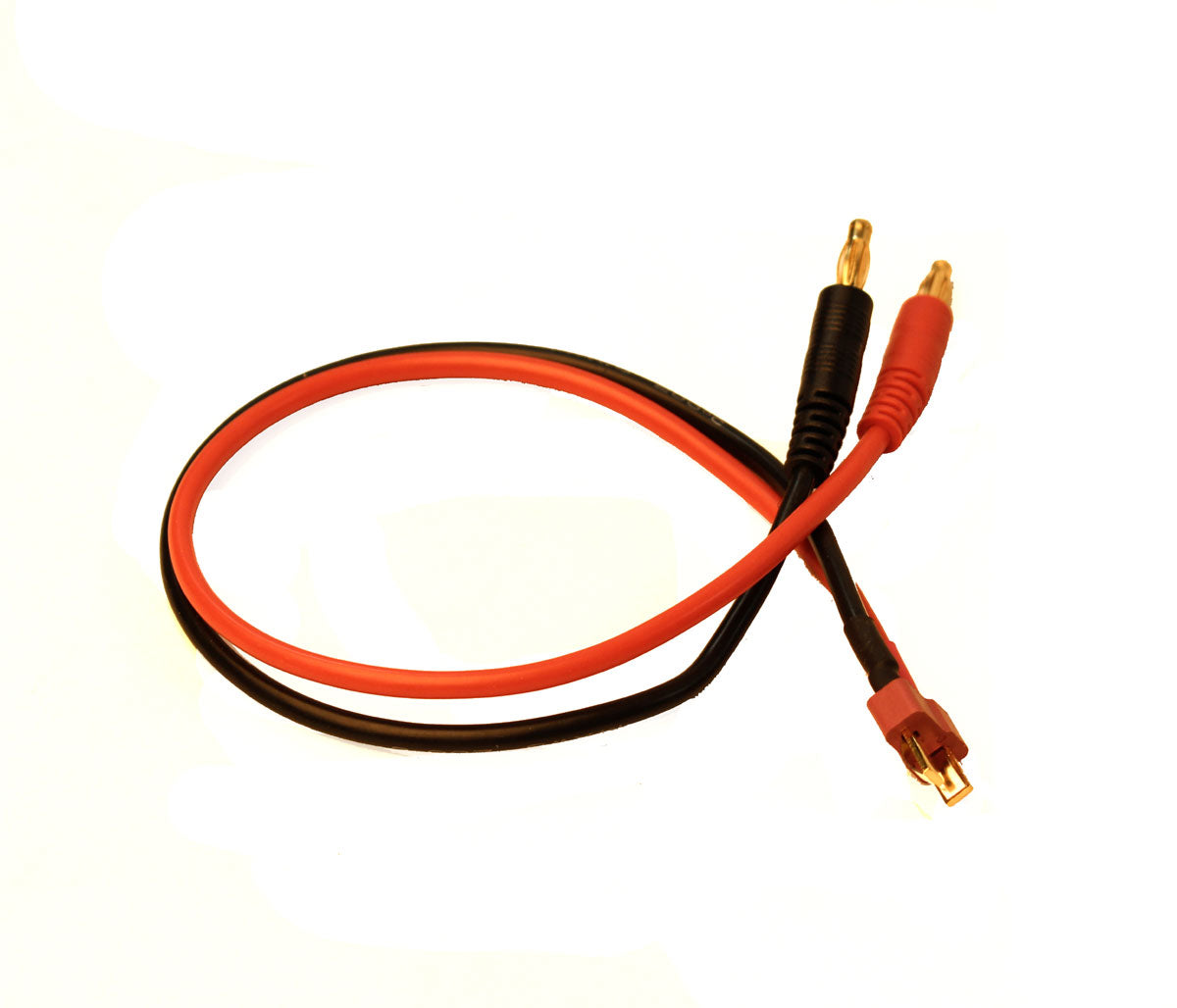 Charge Adapter: M Deans to M 4mm Bullets-300mm wire