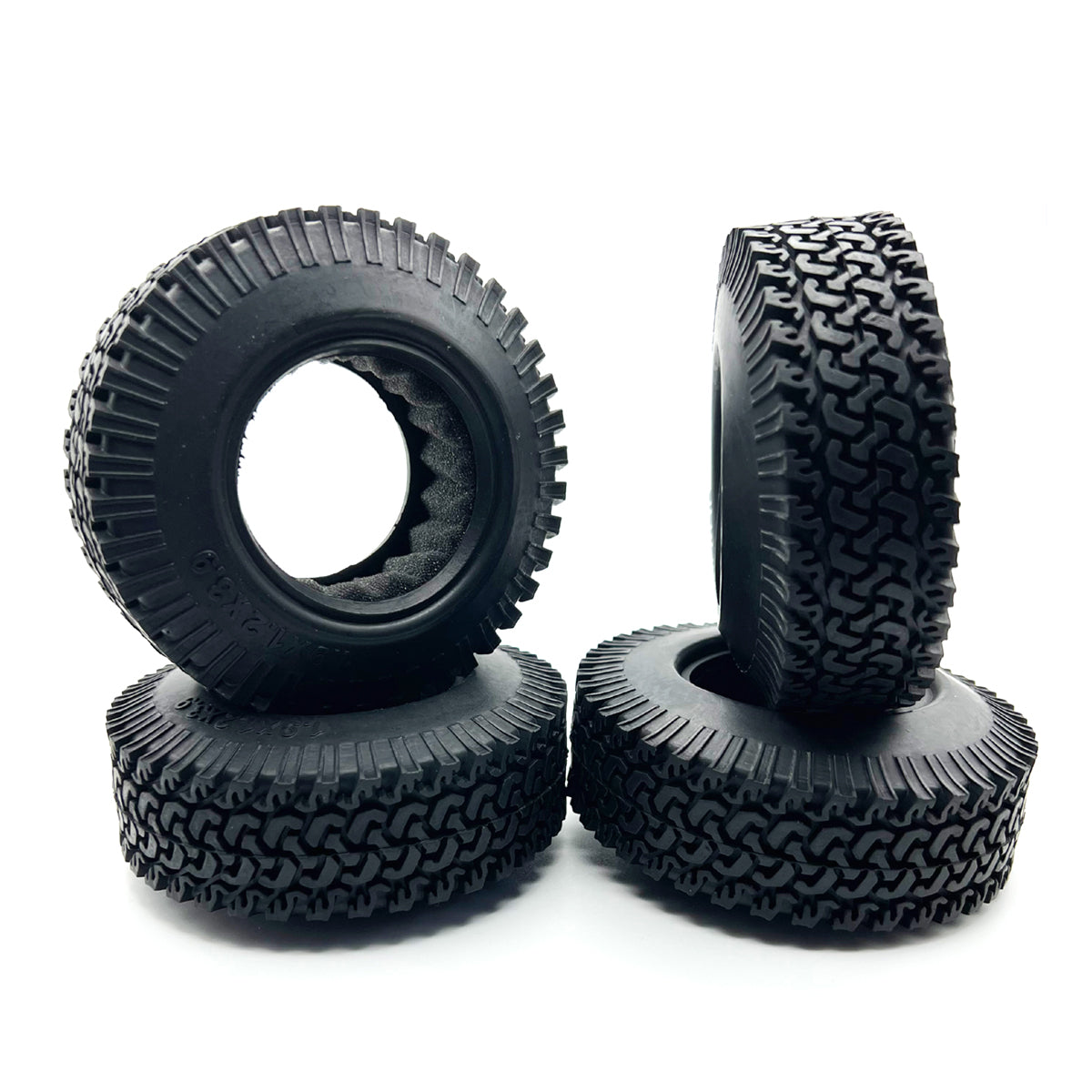 1.9" Crawler Tires with Foam Inserts (4pcs) Pattern 1