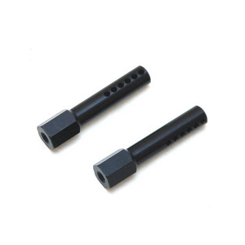 FRONT BODY POSTS SLASH / RUSTLER (PAIR) BLACK