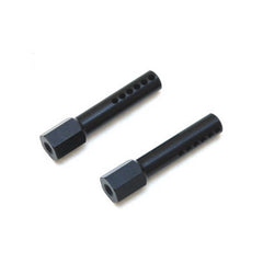 FRONT BODY POSTS SLASH / RUSTLER (PAIR) BLACK