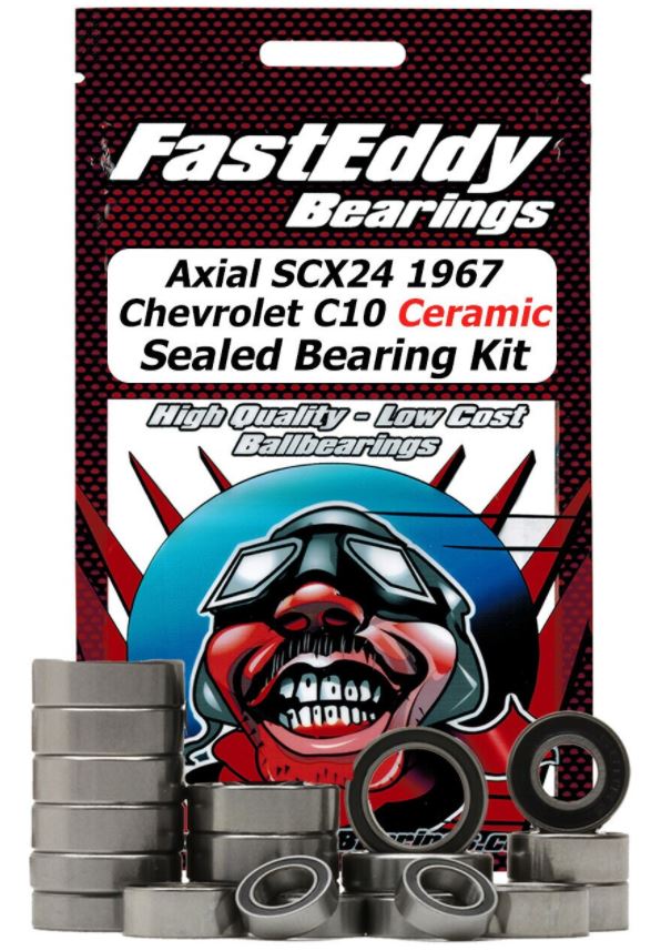 Axial SCX24 1967 C10 Ceramic Sealed Bearing Kit